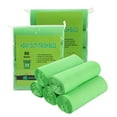 thumbnail image 5 of Biodegradable Small Trash Bags 4-6 Gallon, iPstyle Kitchen Bathroom Wastebasket Garbage Bags 80 Counts, 5 of 10