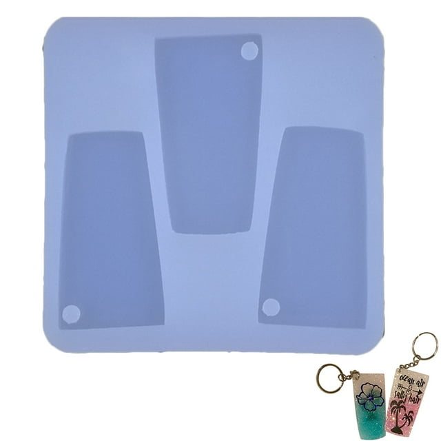 Keychain Silicone Mold Tumbler Resin Mold Silicone Casting Mold Craft Mold