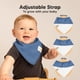 thumbnail image 3 of Baberos tipo bandana orgánicos KeaBabies para bebés, de algodón suave, paquete de 8, 3 of 9