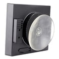thumbnail image 1 of Reloj de pared Bearachild digital LCD impermeable negro, 1 of 6