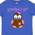 thumbnail image 4 of Inktastic Grandpa's Girl Owl Girls Toddler T-Shirt, 4 of 5