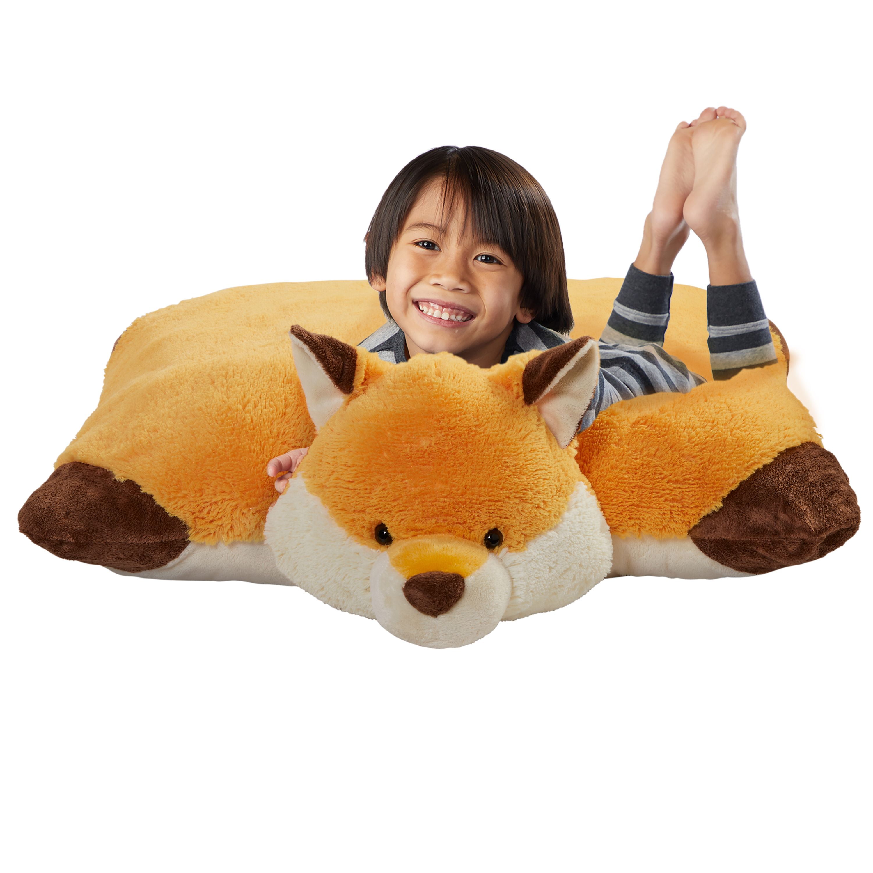 big stuffed fox