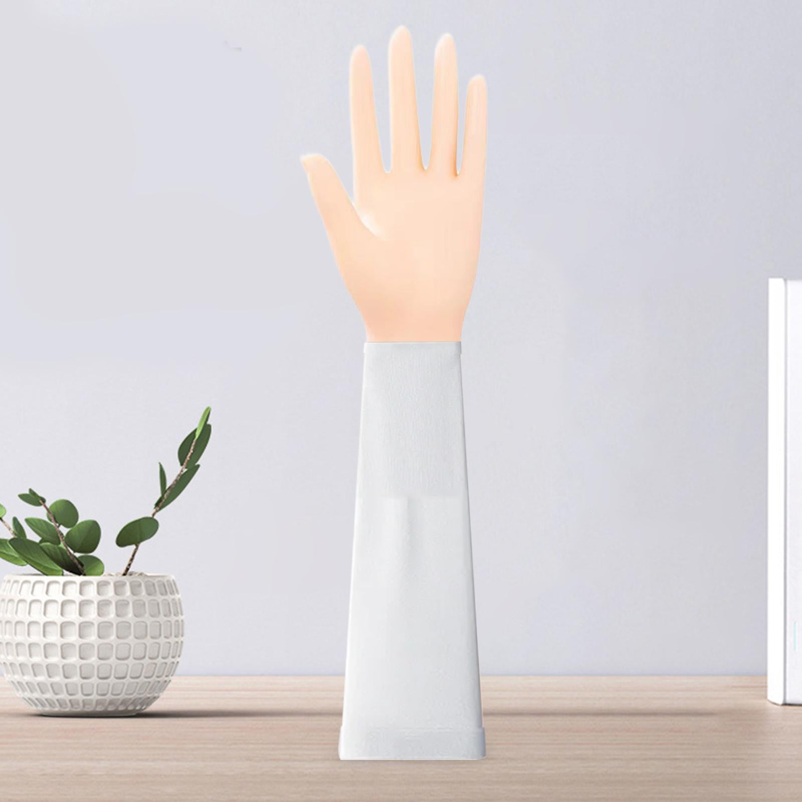 Milageto Female Mannequin Hand Elegant Lightweight Commercial Use Extended Hand Model Left Hand