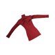 thumbnail image 2 of Vestido ajustado a medida, estilo retro, con accesorios, estilo casual, acanalado, talla 1/6 cofre hueco rojo, 2 of 9