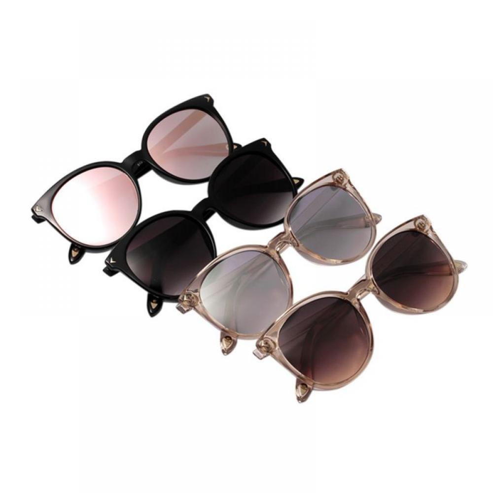 Classic Retro Round Sunglasses for Women Men Retro Vintage Alloy Mirror Sunglasses - image 4 of 4