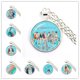 thumbnail image 2 of Collar con colgante de cabujón de cristal Kpop de 25mm, joyería k-pop Boys, accesorios para fanáticos de Bigbang, álbum Love Yourself, joyería para mujeres, 2 of 4