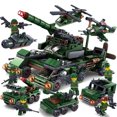 thumbnail image 3 of Truck Building Blocks Set Police Car Model Assemble Puzzle Toy for Kids Youth Color:5024 (Bag) Cruiser, 3 of 5
