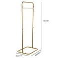 thumbnail image 3 of Metal Wedding Welcome Sign Arch Stand Advertising Shelf Gold 1.5M 4.9Ft Height Welcome Sign Frame Wedding Sign Floral Ceremony Decorations, Reception Guest List Directory Geometric, 3 of 7