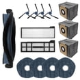 thumbnail image 1 of Accesorios Aerqvix de repuesto para aspiradora robot eufy X10 Pro Omni: 1 cepillo principal, 2 filtros, 4 mopas, 3 bolsas para polvo y 4 cepillos laterales., 1 of 5