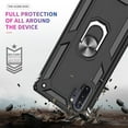 thumbnail image 6 of for Galaxy Note-10-Plus Case: Samsung Note 10 Plus Case with [2 Pack] Camera Lens Protector, Military-Grade Shockproof Protective Case Cover with Metal Kickstand for Samsung Note 10 Plus, Black, 6 of 7