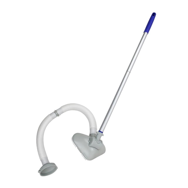 Juego de Manguera para Aspiradora de Piscina con Cepillo, Herramienta de Limpieza Portátil para Spa, Jardín, Arena, Escombros, Hojas, Bajo El Agua.