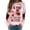 Pink, variant on Lightweight Zip Up Hoodie Women Fall Loose Fit Crew Neck Long Sleeve Bubble Cuff Drop Shoulder Graphic Leisure Ribbed Knit T Shirt Tees(White,XL)