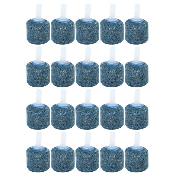 Piedra de aireación para pecera, 20 piezas de piedra arenisca azul, piedra aireada para acuario, máxima comodidad