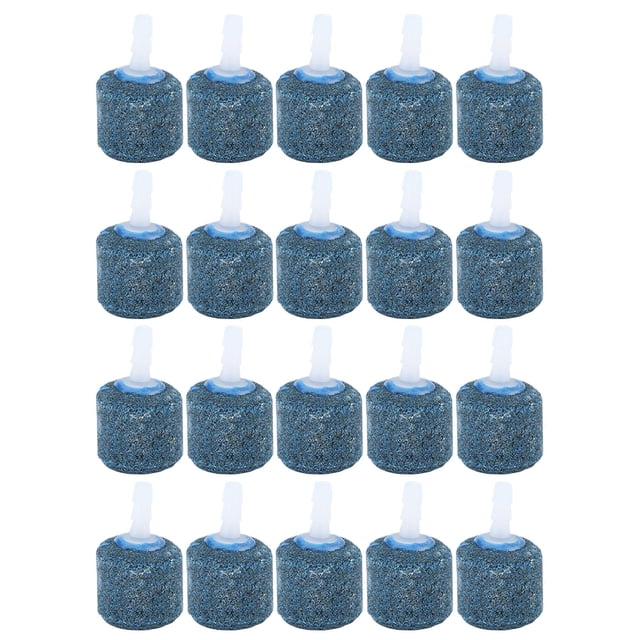 Piedra de aireación para pecera, 20 piezas de piedra arenisca azul, piedra aireada para acuario, máxima comodidad