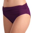 thumbnail image 3 of SURJDE Women's Bathing Suit Bottoms Full Coverage Ruched Bikini Tankini Bottom Swimsuit Brief, 3 of 3