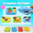 thumbnail image 3 of Juego de plastilina SANCO con arcilla de 24 colores y juguete para hacer fideos, 3 of 7