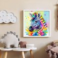 thumbnail image 2 of Juego de pintura de diamantes 5D DIY completo taladro redondo Animal Kit decoración del hogar 2 uds Hugtrwg Para estrenar, 2 of 9