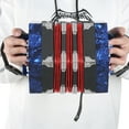 thumbnail image 3 of Portable Professional Concertina Accordion with Adjustable Hand Strap Storage Bag Fit for Beginners, 3 of 8
