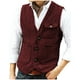 thumbnail image 1 of pstuiky Camisetas interiores de tirantes para hombre, Top casual de moda con múltiples bolsillos y cuello en V sin mangas de color sólido para hombre Chaleco para hombre xxl, 1 of 7