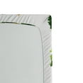 thumbnail image 2 of Ambesonne Nature Fitted Sheet, Pines Planes Bushes Tree, Queen Size, White and Green, 2 of 2