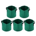thumbnail image 2 of Bolsa de cultivo de plantas Fyydes jardinera de plantas respetuosa con el medio ambiente 5 piezas con asa para balcón, 2 of 6