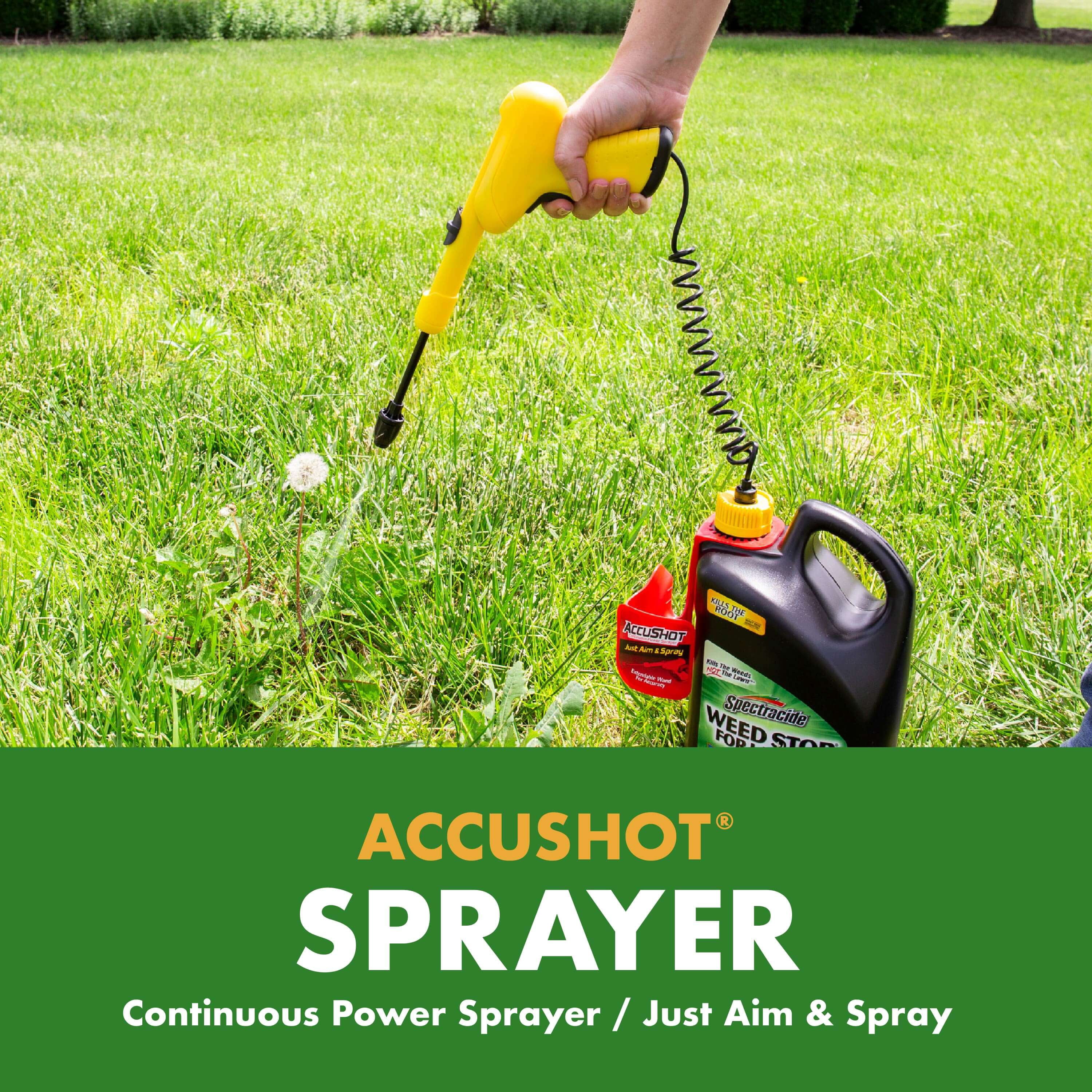 Spectracide Weed Stop for Lawns 1 Gal. Ready To Use AccuShot Sprayer Weed Killer