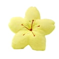thumbnail image 2 of Neinkie Flower Floor Pillow Flower Plush Cushion Sakura Shape Seat Cushion Cute Seating Pad Oversized Throw Pillow for Home Sofa Bed Decoration, 2 of 5