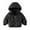 Black, variant on XBASW Toddler Kids Padded Jacket Coats Boys Girls Winter Warm Cotton Jacket Baby Hooded Snowsuit Outerwear 1-6T