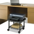 thumbnail image 3 of Safco Products Underdesk Printer/Fax Stand, One-shelf, 19w X 16d X 13.5h, Black, 3 of 4