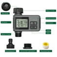 thumbnail image 3 of Sprinkler Timer Smart Programmable Digital Garden Hose Water Drip Irrigation with Rain Delay Manual Watering System, 3 of 7