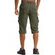 thumbnail image 3 of HAUFR Pantalones cortos cargo 3/4 para hombre Pantalones cortos capri de ajuste holgado al aire libre debajo de la rodilla Verde militar 34 Sailing  Electrónica, 3 of 3