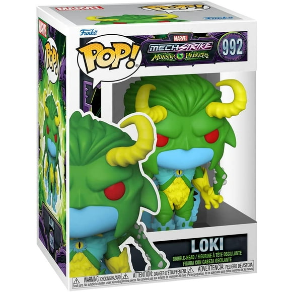 Pop Marvel Mech Strike Figurine Articulée 3,75 Pouces - Loki #992