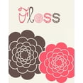 thumbnail image 2 of Robinson, Tamara 12x14 White Modern Wood Framed Museum Art Print Titled - Flower Floss, 2 of 4