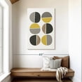 thumbnail image 2 of Elephant Stock Mid Century Abstract Circles Ii Wall Art - Vertical Canvas Wall Art - Living Room Wall Decor - Abstract Canvas - Black And Gray Decor By Urban Epiphany - 30" x 45", 2 of 8