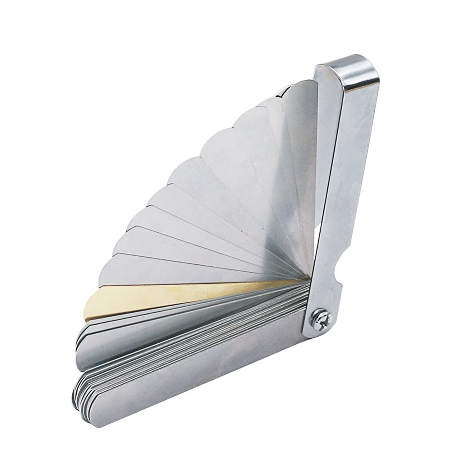 32 Blades Metric Thickness Gage Set Tappet Valve Feeler Gauge Gauges With Brass Measuring Range 0.04mm - 0.88mm ,Easy to Use