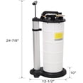 thumbnail image 2 of Elleree 9L Pneumatic/Manual Oil Extractor Pump for Oil Change，Vacuum Fluid Pump for Automotive Boat Marine Jetski ect., 2 of 7