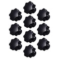 thumbnail image 4 of 10pcs Sturdy Plastic Clamping Nuts Knob Handle Star Knob Threaded Hand Knob, 4 of 8