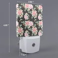 thumbnail image 2 of Xecao Rose Flowers for Night Light - a Wall-mounted LED Fixture with A Dusk-to-dawn Sensor, Ideal for Bedrooms, Bathrooms, Hallways, and Kitchens-US, 2 of 7