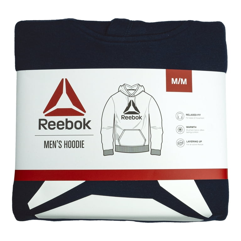 Reebok Men's Delta Logo Hoodie, Sizes S-3XL 