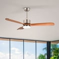 thumbnail image 2 of Costway 52" Ceiling Fan with LED Light Reversible Ceiling Fan w/ Adjustable Temperature, 2 of 10