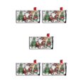 thumbnail image 3 of VONKY Add Of Color And Style To Outdoor Space Printed Spring Mailbox Cover Abstract Style Colorful Mailbox Cover Cloth YTYH2309101 5Set, 3 of 6