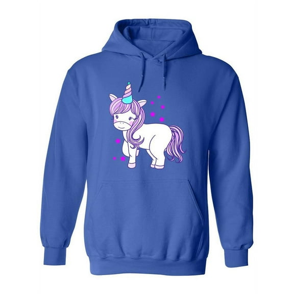 Baby Unicorn Hoodie Women -SPIdeals Designs, Female Medium