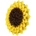 thumbnail image 2 of Dog Snuffle Mat Flower Shape Pet Slow Feeding Pad Pet Treat Interactive Puzzle Dispenser Toys Nosework Blanket for Feeding Medium Large Dogs Breed, Feed Game for Boredom, 2 of 8