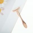 thumbnail image 6 of Unique Bargains 1 Pc Eye Cream Massage Stick T-shaped Eye Cream Applicator Rose Gold Tone, 6 of 6