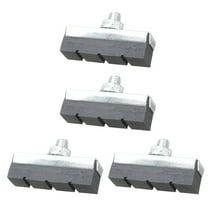 lixuesong 2 Pair Bicycles V Brake Pad Set Front Back Wheel Bikes Brake Shoe for Mountain Road Bicycles Bicycles V Brake Block