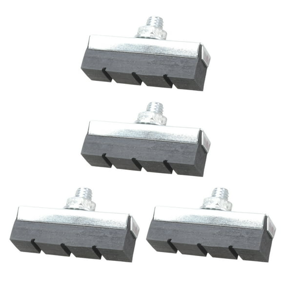 lixuesong 2 Pair Bicycles V Brake Pad Set Front Back Wheel Bikes Brake Shoe for Mountain Road Bicycles Bicycles V Brake Block