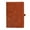 🔥 Brown_Base#1046, variant on A5 Hardcover Notebook 200 Pages Thick Paper College Ruled | Multicolor Strap Closure | Expandable Inner Pocket, Ribbon Bookmark, Sticker Labels | Flat Lay Writing Journal Planner