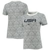 Women's Nike White/Navy Team USA Allover Print T-Shirt