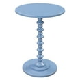 thumbnail image 2 of Convenience Concepts Palm Beach No Tools Spindle Table, Blue, 2 of 9