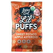 LesserEvil Organic Sweet Potato Apple Lil' Puffs, 2.5 OZ C11